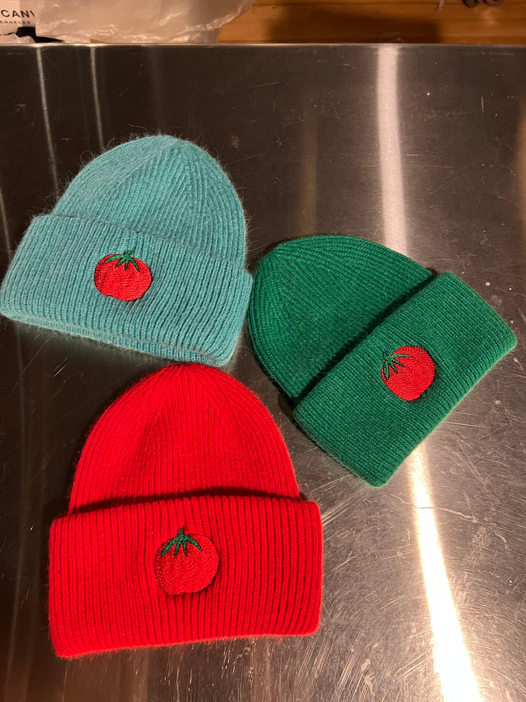 ANGORA PAULIE BEANIE