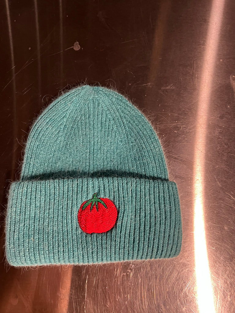 ANGORA PAULIE BEANIE