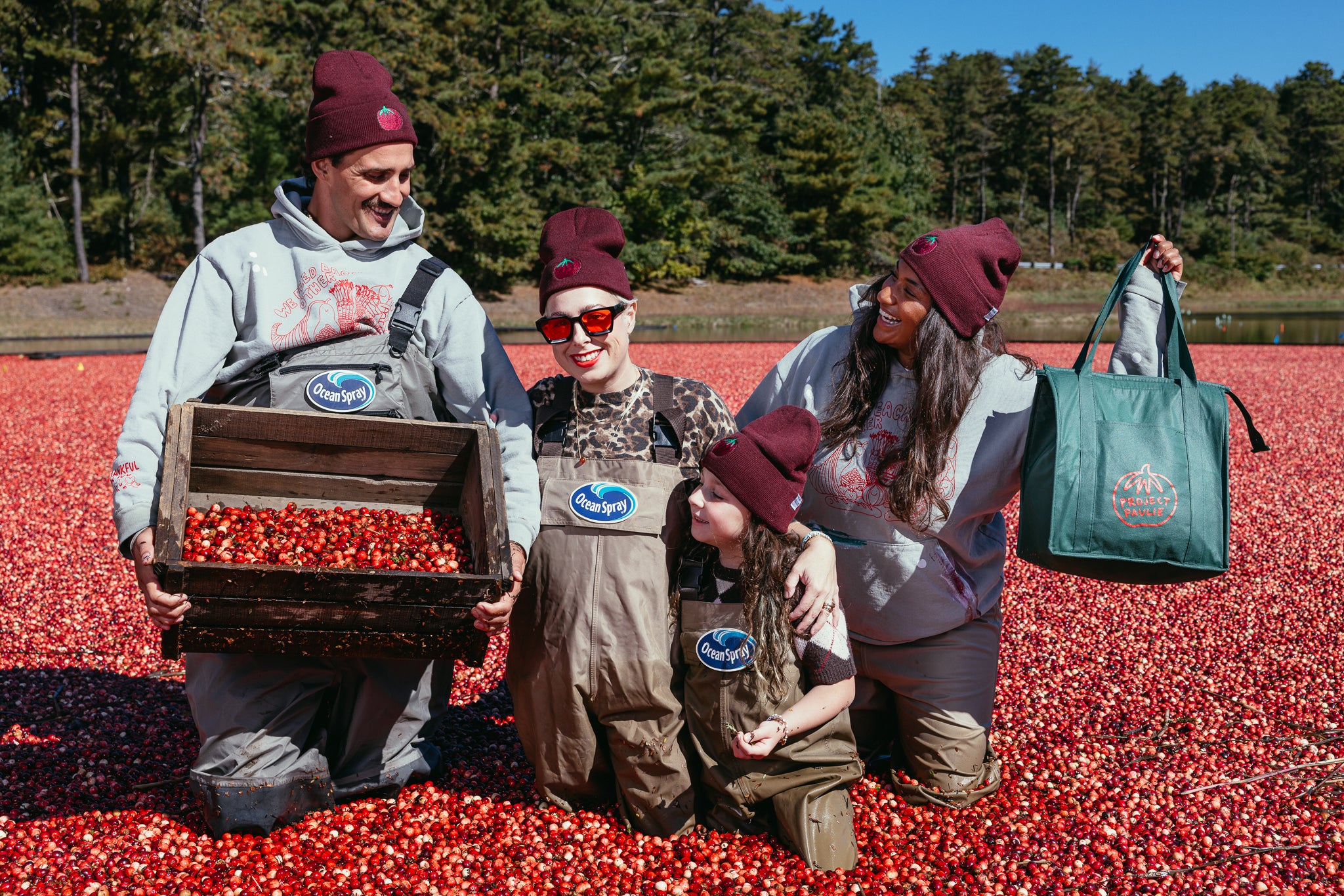 PROJECT PAULIE X OCEAN SPRAY CRANBERRY BEANIE – Project Paulie