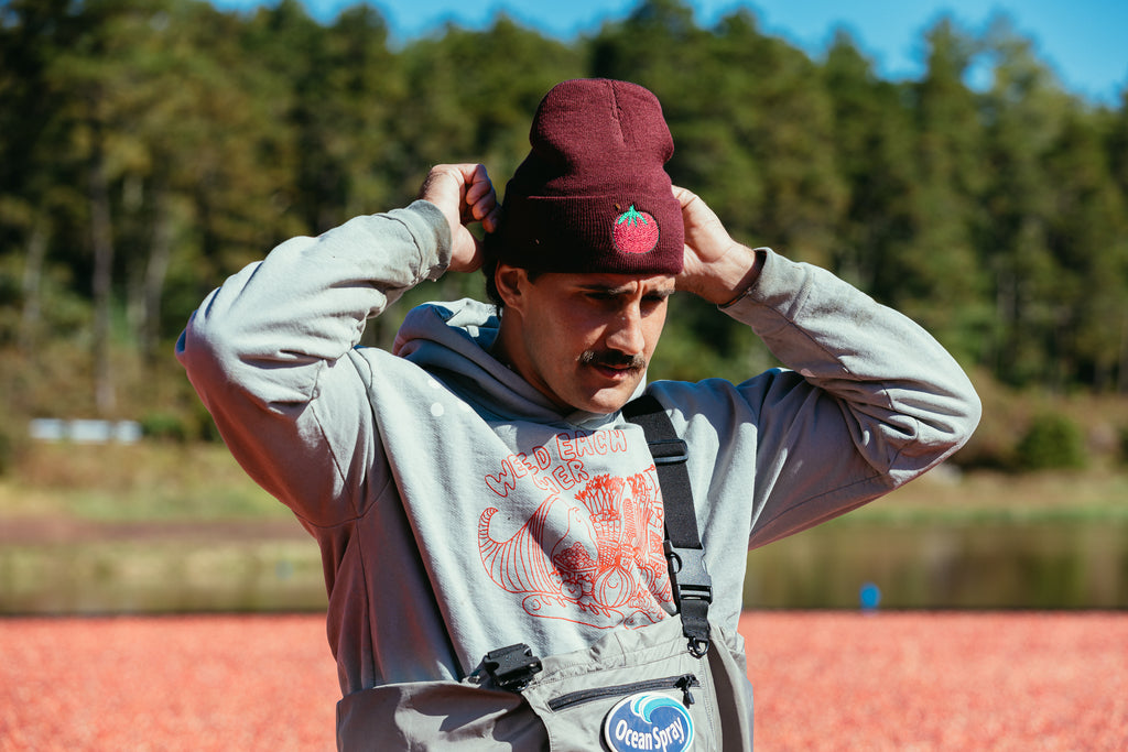 PROJECT PAULIE X OCEAN SPRAY CRANBERRY BEANIE