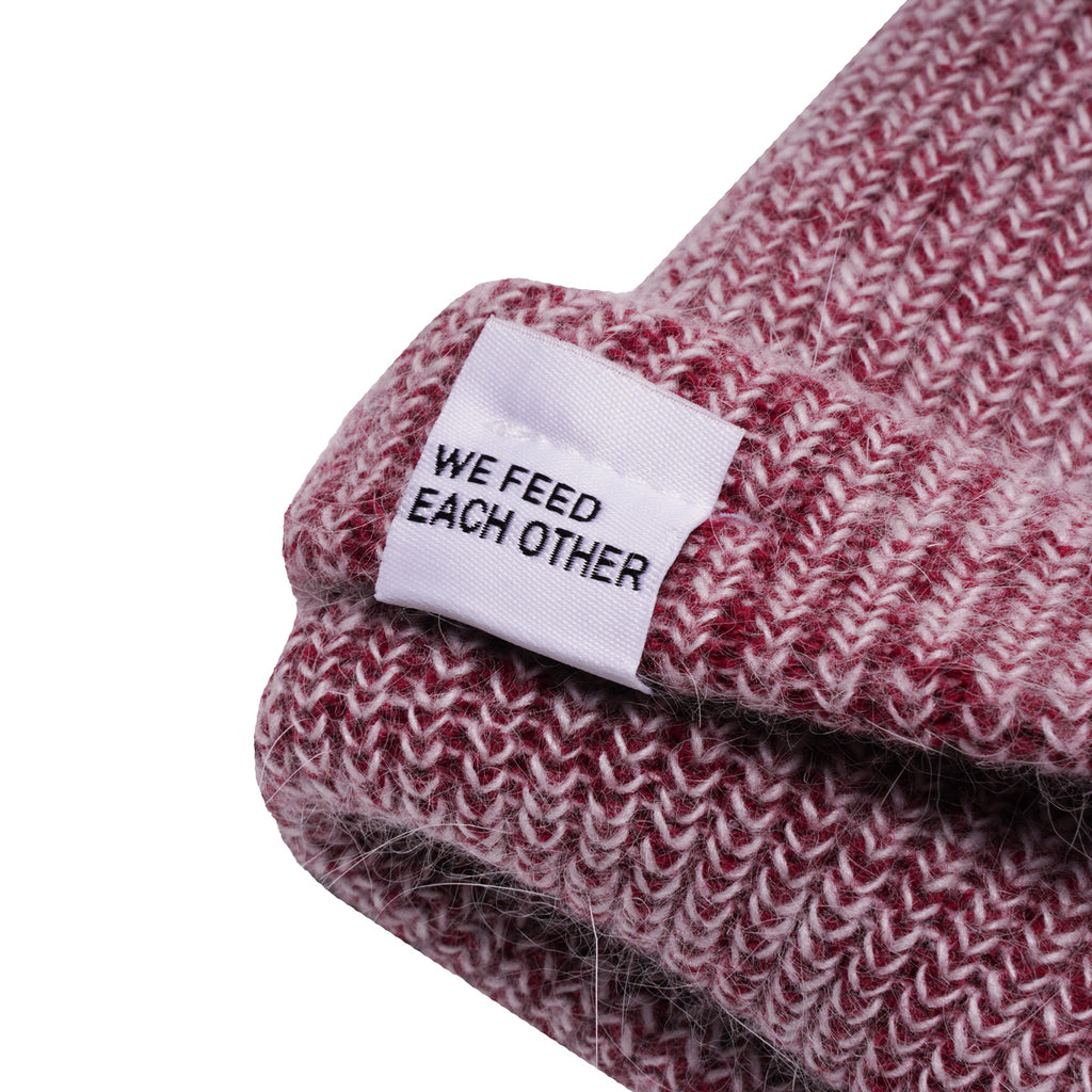 Maroon CASHMERE BEANIE