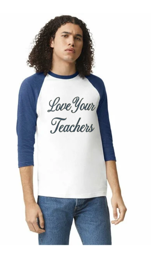 *PRE-ORDER* LOVE YOUR TEACHERS BASEBALL T