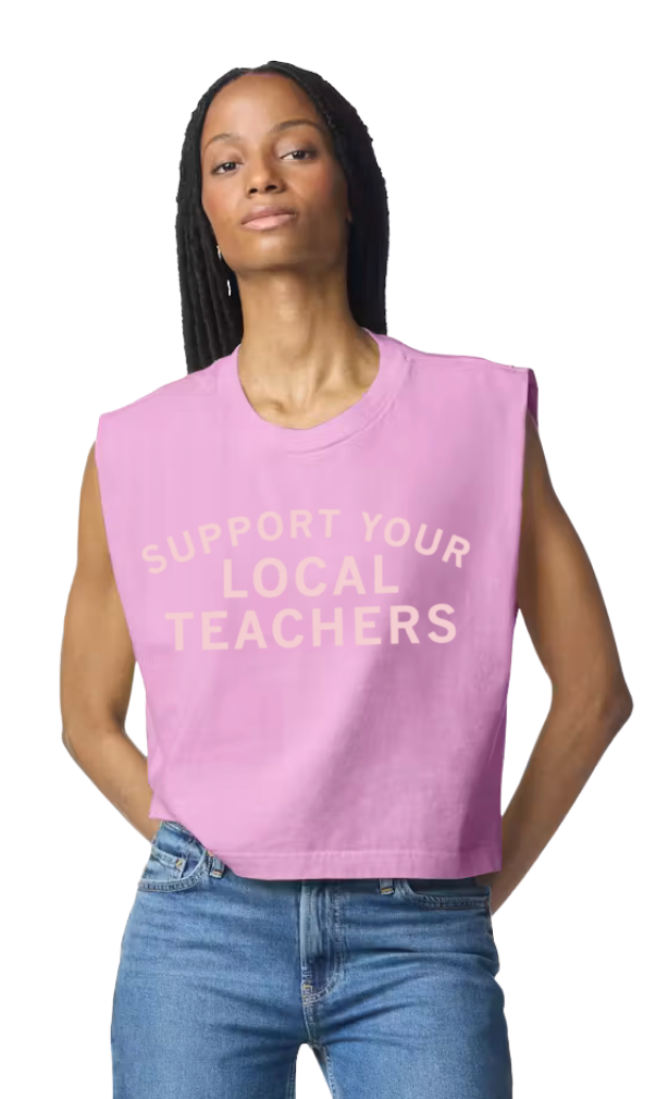 *PRE-ORDER* SUPPORT YOUR LOCAL TEACHERS CUT OFF CROP