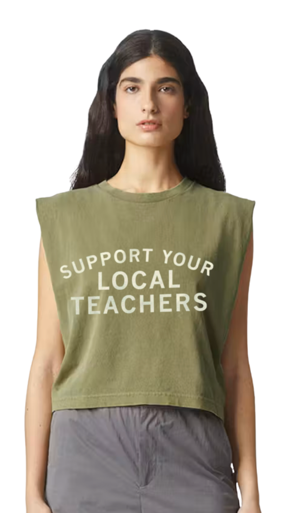 *PRE-ORDER* SUPPORT YOUR LOCAL TEACHERS CUT OFF CROP