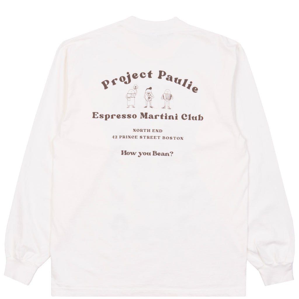 PROJECT PAULIE ESPRESSO MARTINI CLUB x ANDY LI : CREAMY & THE BEANS LONG SLEEVE