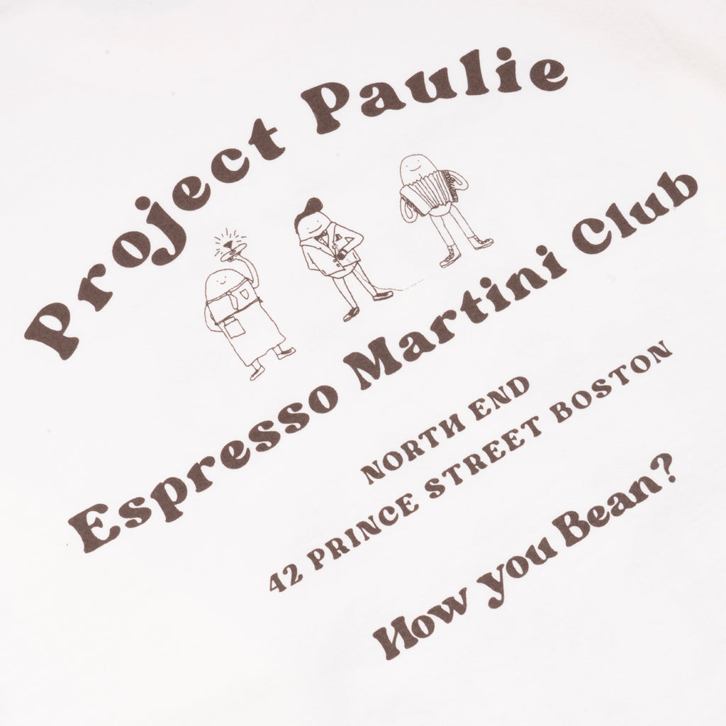 PROJECT PAULIE ESPRESSO MARTINI CLUB x ANDY LI : CREAMY & THE BEANS LONG SLEEVE