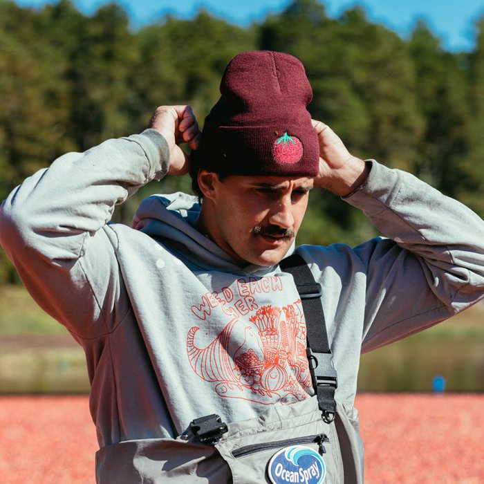 Cranberry Beanie