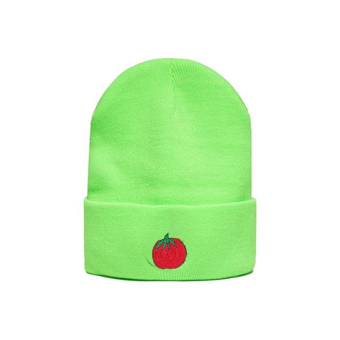 Neon Green Kids Beanie
