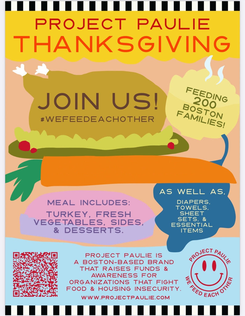 Project Paulie Thanksgiving: feeding 200 Boston families